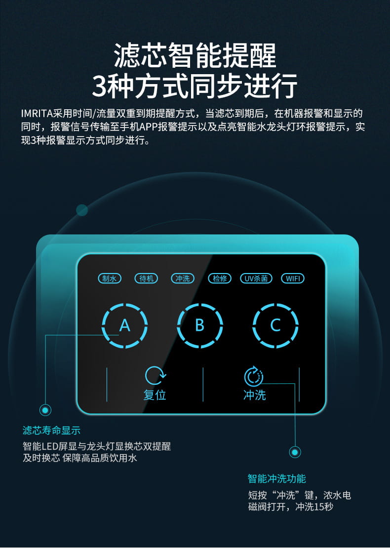 爱玛特智能纳滤净水机 IMT-NC2