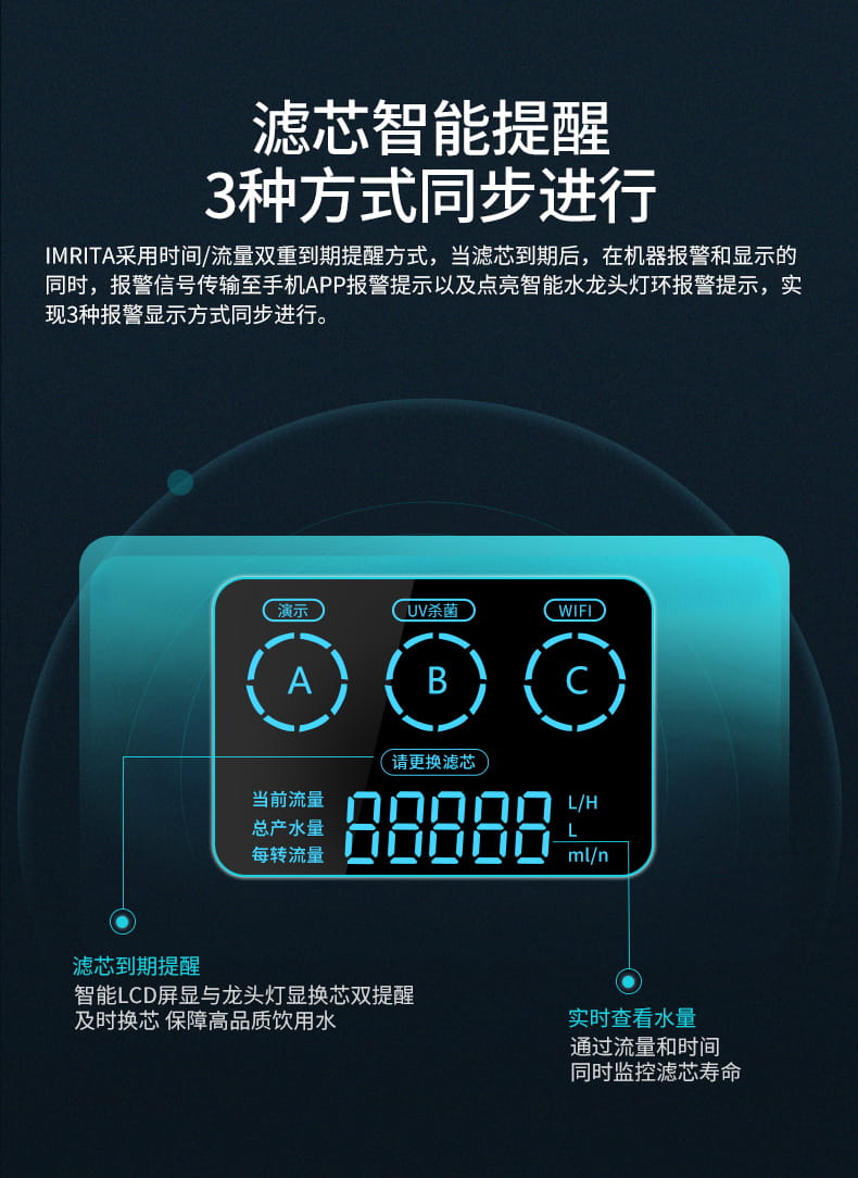 爱玛特智能纳滤净水机 IMT-V5