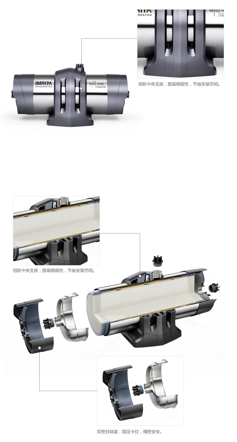 爱玛特 专业级中央净水机IMT-U7